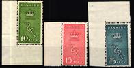 Dänemark Dänemark 177-179 postfrisch Randstücke MiNr. 177-179 postfrisch Randstücke -