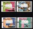 Schweiz Automatenmarken Schweiz Automatenmarken 11-14 postfrisch MiNr. 11-14 postfrisch -