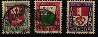 Schweiz Schweiz 149-151 gestempelt MiNr. 149-151 gestempelt -