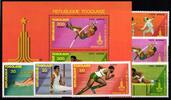 Togo Togo 1422-1427 und Block 154 postfrisch MiNr. 1422-1427 und Block 154 postfrisch -