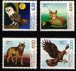 Portugal Portugal 1490-1493 postfrisch Eulen MiNr. 1490-1493 postfrisch Eulen -