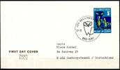 Belgien Belgien 1848 gestempelt als FDC, Eulen MiNr. 1848 gestempelt als FDC, Eulen -