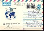 Sowjetunion Sowjetunion 5896, 5904 gestempelt auf Brief MiNr. 5896, 5904 gestempelt auf Brief -