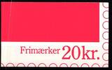 Dänemark Dänemark MH 42 postfrisch als Markenheftchen MiNr. MH 42 postfrisch als Markenheftchen -