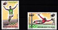 Mali Mali 176-177 postfrisch Olympische Spiele 1968 Mexico MiNr. 176-177 postfrisch Olympische Spiele 1968 Mexico -