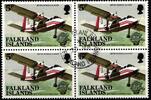 Falkland Inseln Falkland Inseln 386 gestempelt als Viererblock MiNr. 386 gestempelt als Viererblock -