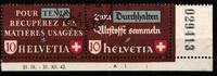 Schweiz Schweiz W Zd 3 gestempelt vom Eckrand MiNr. W Zd 3 gestempelt vom Eckrand -