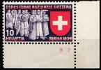 Schweiz Schweiz 341 postfrisch Eckrand Formnummer MiNr. 341 postfrisch Eckrand Formnummer -