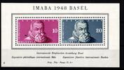 Schweiz Schweiz Block 13 postfrisch mit No. 8 MiNr. Block 13 postfrisch mit No. 8 -