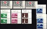Schweiz Schweiz 570-574 postfrisch Eckrand Formnummer Bogenzähler MiNr. 570-574 postfrisch Eckrand Formnummer Bogenzähler -