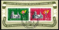 Schweiz Schweiz Block 15 gestempelt MiNr. Block 15 gestempelt -