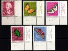 Schweiz Schweiz 648-652 postfrisch Eckrand Formnummer Bogenzähler MiNr. 648-652 postfrisch Eckrand Formnummer Bogenzähler -