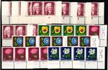 Schweiz Schweiz 663-667 postfrisch Eckrand Formnummer Bogenzähler MiNr. 663-667 postfrisch Eckrand Formnummer Bogenzähler -