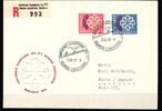 Schweiz Schweiz 681-682 gestempelt auf Brief als FDC Ersttagsbrief MiNr. 681-682 gestempelt auf Brief als FDC Ersttagsbrief -