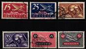 Schweiz Schweiz 179-184 gestempelt MiNr. 179-184 gestempelt -