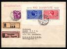 Schweiz Schweiz Block 3 gestempelt auf Brief MiNr. Block 3 gestempelt auf Brief -