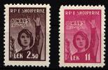 Albanien Albanien 591-592 postfrisch MiNr. 591-592 postfrisch -