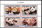 Guinea Guinea 3374-3377 A postfrisch Pandabären MiNr. 3374-3377 A postfrisch Pandabären -