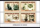 Guinea Guinea 3434-3437 A postfrisch Katzen MiNr. 3434-3437 A postfrisch Katzen -