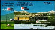 Nevis Nevis Block 36-37 postfrisch MiNr. Block 36-37 postfrisch -