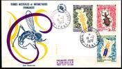 Französische Gebiete in der Antarktis (TAAF) Französische Gebiete in der Antarktis (TAAF) 78-80 gestempelt als FDC MiNr. 78-80 gestempelt als FDC -