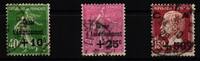 Frankreich Frankreich 244-246 gestempelt MiNr. 244-246 gestempelt -