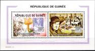 Guinea Guinea 3997 und 3998 postfrisch Block mit / Wissenschaftler MiNr. 3997 und 3998 postfrisch Block mit / Wissenschaftler -