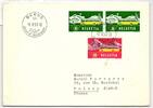 Schweiz 586-587 als Ersttagsbrief -