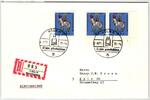 BRD 607 FN auf Brief Formnummer 1 -