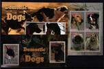 Dominica Dominica 4159-4166 und Block 554 und 555 postfrisch Kleinbögen / Hunde MiNr. 4159-4166 und Block 554 und 555 postfrisch Kleinbög -