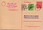 Berlin auf Postkarte ungelaufen mit Luftbrückenstempel -