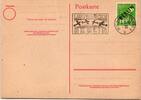 Berlin auf Postkarte ungelaufen mit Luftbrückenstempel -