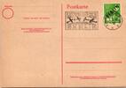 Berlin auf Postkarte ungelaufen mit Luftbrückenstempel -