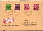 Bi-Zone 55 I, 57-58 I, 55 II auf Brief gelaufen -