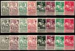 Belgien Belgien 81I-88I, 81II-88II, 81III-88III mit Falz MiNr. 81I-88I, 81II-88II, 81III-88III mit Falz -