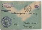Berlin Freistempel auf Brief Dienstsache Benachrichtigung Gefallenen -