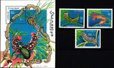 Somalia Somalia Block 61 + 754-756 postfrisch Raupen MiNr. Block 61 + 754-756 postfrisch Raupen -