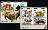 Niger Niger 5783-5786 und Block 858 postfrisch Kleinbogen / Hunde MiNr. 5783-5786 und Block 858 postfrisch Kleinbogen / Hunde -