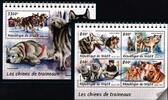 Niger Niger 5788-5791 und Block 859 postfrisch Kleinbogen / Hunde MiNr. 5788-5791 und Block 859 postfrisch Kleinbogen / Hunde -