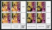 Schweiz 4er Blöcke Schweiz 4er Blöcke 1991-1992 Eckrand ur Ersttagssonderstempel MiNr. 1991-1992 Eckrand ur Ersttagssonderstempel -