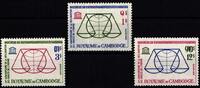 Kambodscha Kambodscha 160-162 postfrisch MiNr. 160-162 postfrisch -