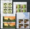 Schweiz Lot 4er Blöcke Schweiz Lot 4er Blöcke Eckrand oben links Ersttagssonderstempel Eckrand oben links Ersttagssonderstempel -
