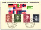 BRD Bund 156-159 auf Ausstellungskarte Bodensee-Messe -