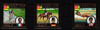 Togo Togo 962-964 B postfrisch Olympische Spiele MiNr. 962-964 B postfrisch Olympische Spiele -
