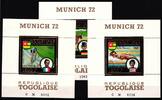 Togo Togo Block 70-72 A postfrisch Olympische Spiele MiNr. Block 70-72 A postfrisch Olympische Spiele -