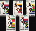 Togo Togo 930-934 B postfrisch Olympische Spiele MiNr. 930-934 B postfrisch Olympische Spiele -