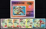 Tschad Tschad 620-625 und Block 54 postfrisch Olympia MiNr. 620-625 und Block 54 postfrisch Olympia -