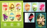Liberia Liberia 2809-2812, Klb. 2813-2818, Block 253 postfrisch Pilze MiNr. 2809-2812, Klb. 2813-2818, Block 253 postfrisch Pilze -