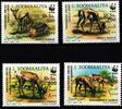 Somalia Somalia 444-447 postfrisch Wildtiere, Gazellen MiNr. 444-447 postfrisch Wildtiere, Gazellen -