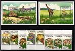Uganda Uganda 667-674 und Block 95 und 96 postfrisch Pilze MiNr. 667-674 und Block 95 und 96 postfrisch Pilze -